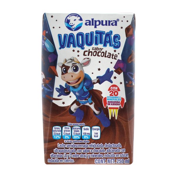 Leche Alpura Chocolate 250 Ml Precio Alpura vaquitas chocolate 250 ml - lagranbodega