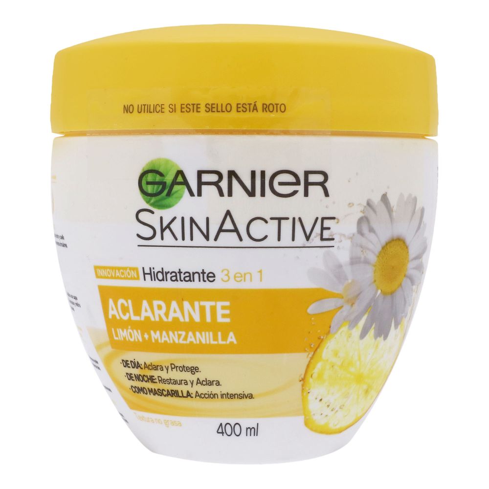 crema facial aclarante garnier dia vitamina c fps 30