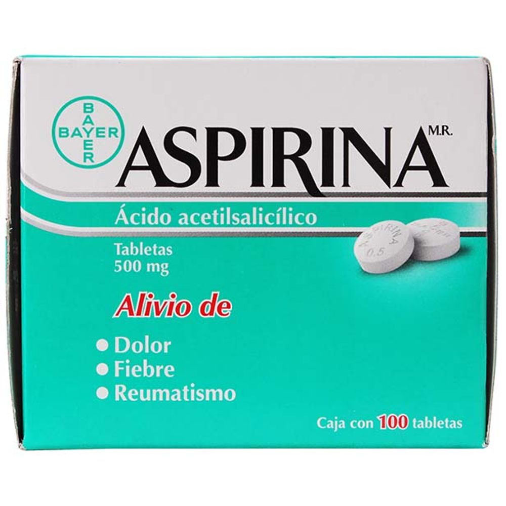 Aspirina C 100 Tabletas Lagranbodega