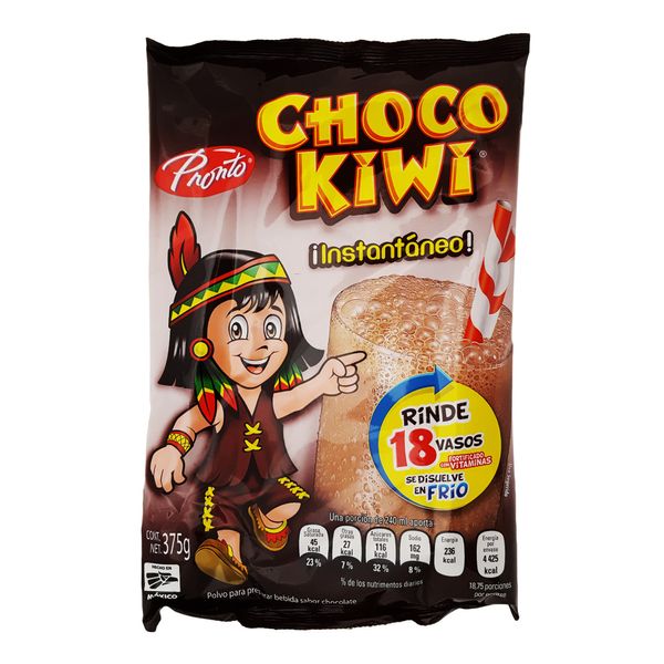 Chocolateo Kiwi chocolate 375 gr lagranbodega