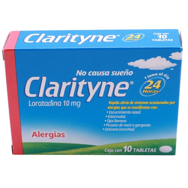 Clarityne 10mg C 10 Tabletas Lagranbodega