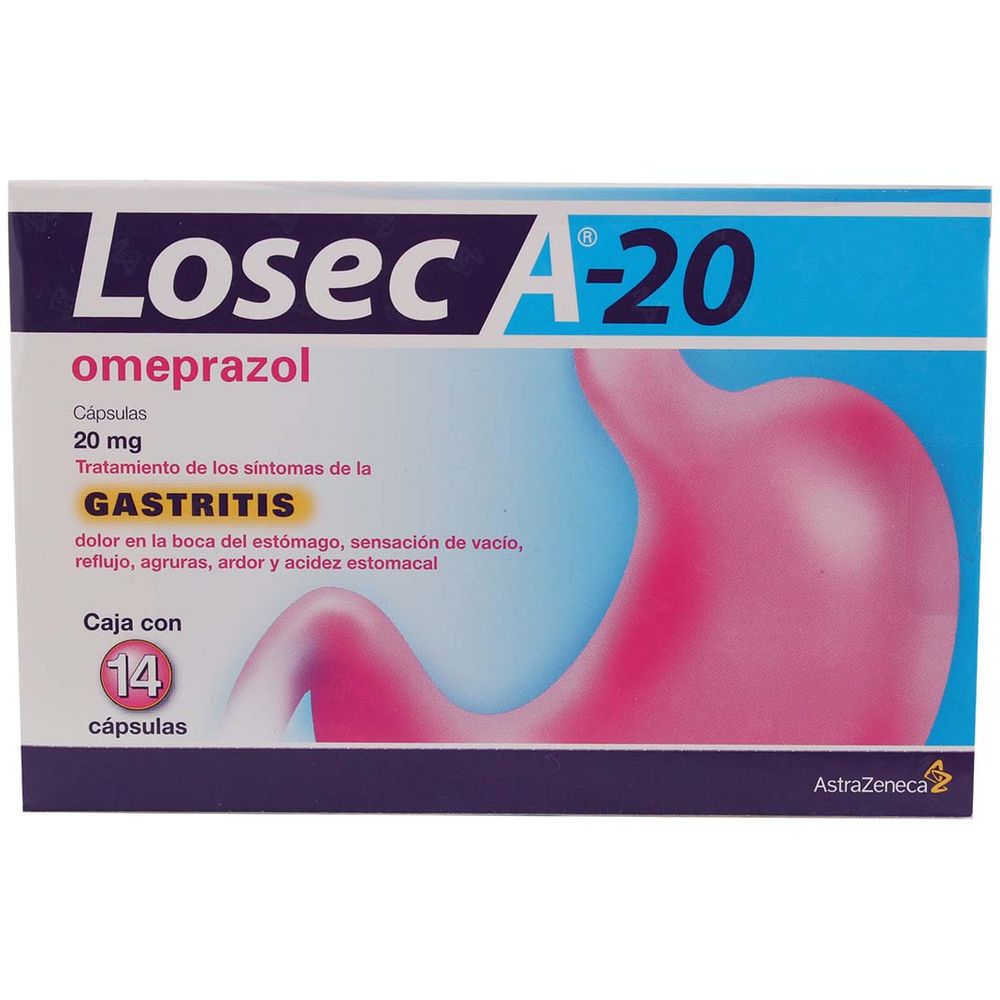 Losec A 20 Mg C 14 Capsulas Lagranbodega
