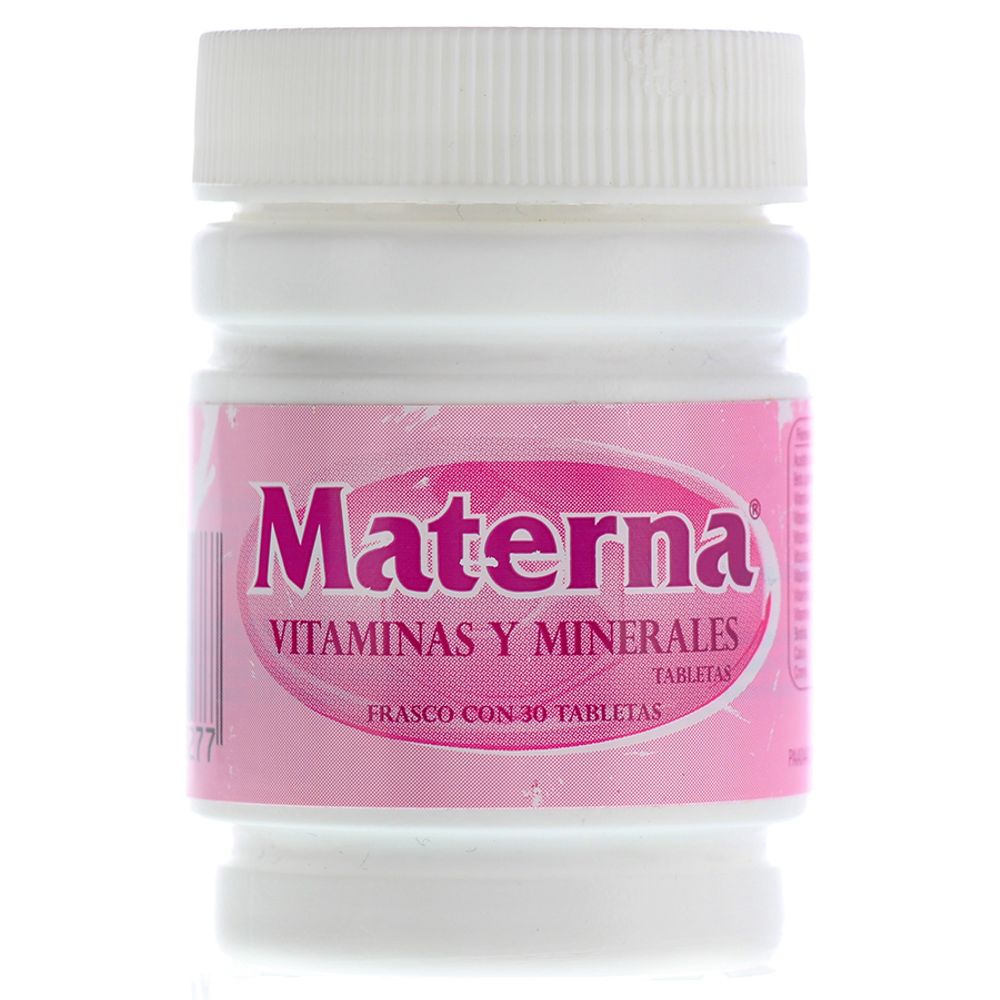 Materna C 30 Tabletas Lagranbodega