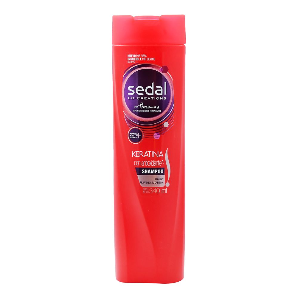 Shampoo Sedal Keratina Con Antioxidante 340 ml lagranbodega