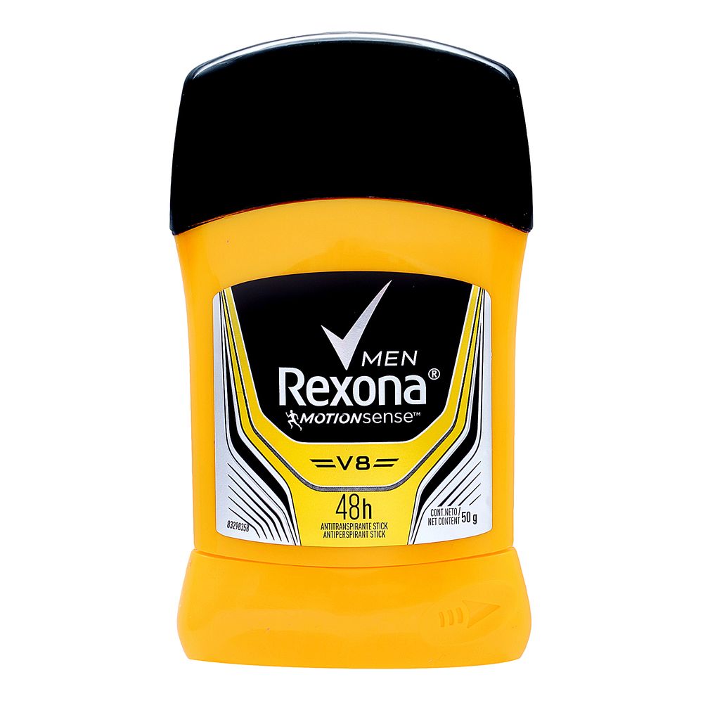 Rexona Desodorante Antitranspirante Stick V8 para hombre 50 gr ...