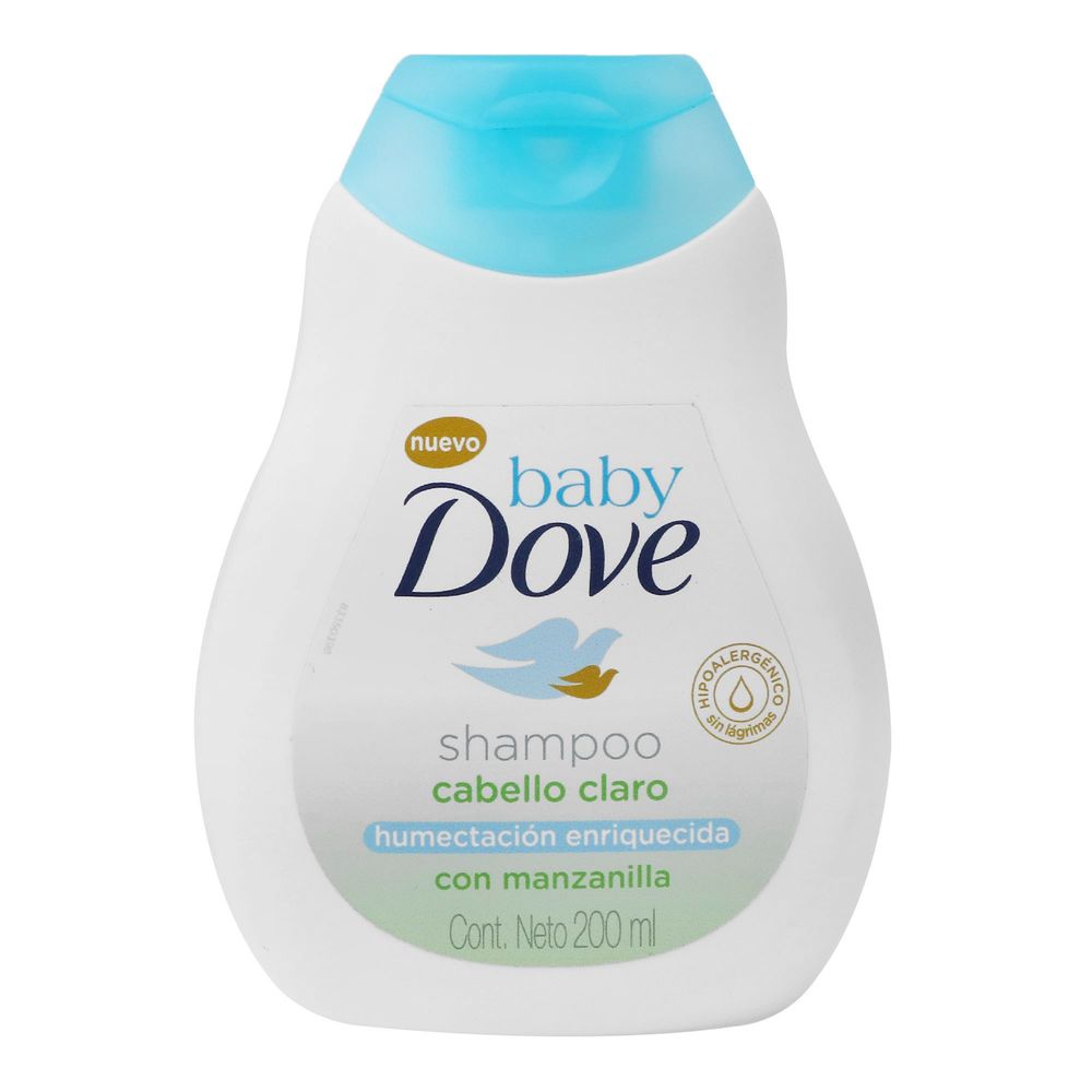Shampoo Dove Baby Cabellos Claros 200 ml lagranbodega