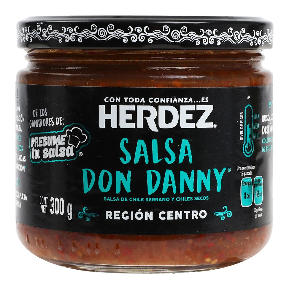 Salsa Don Danny Herdez 315 gr lagranbodega