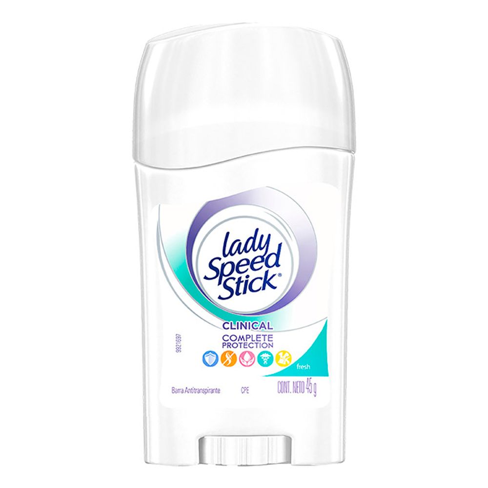 Lady speed stick clinical comp fresh 45 gr lagranbodega