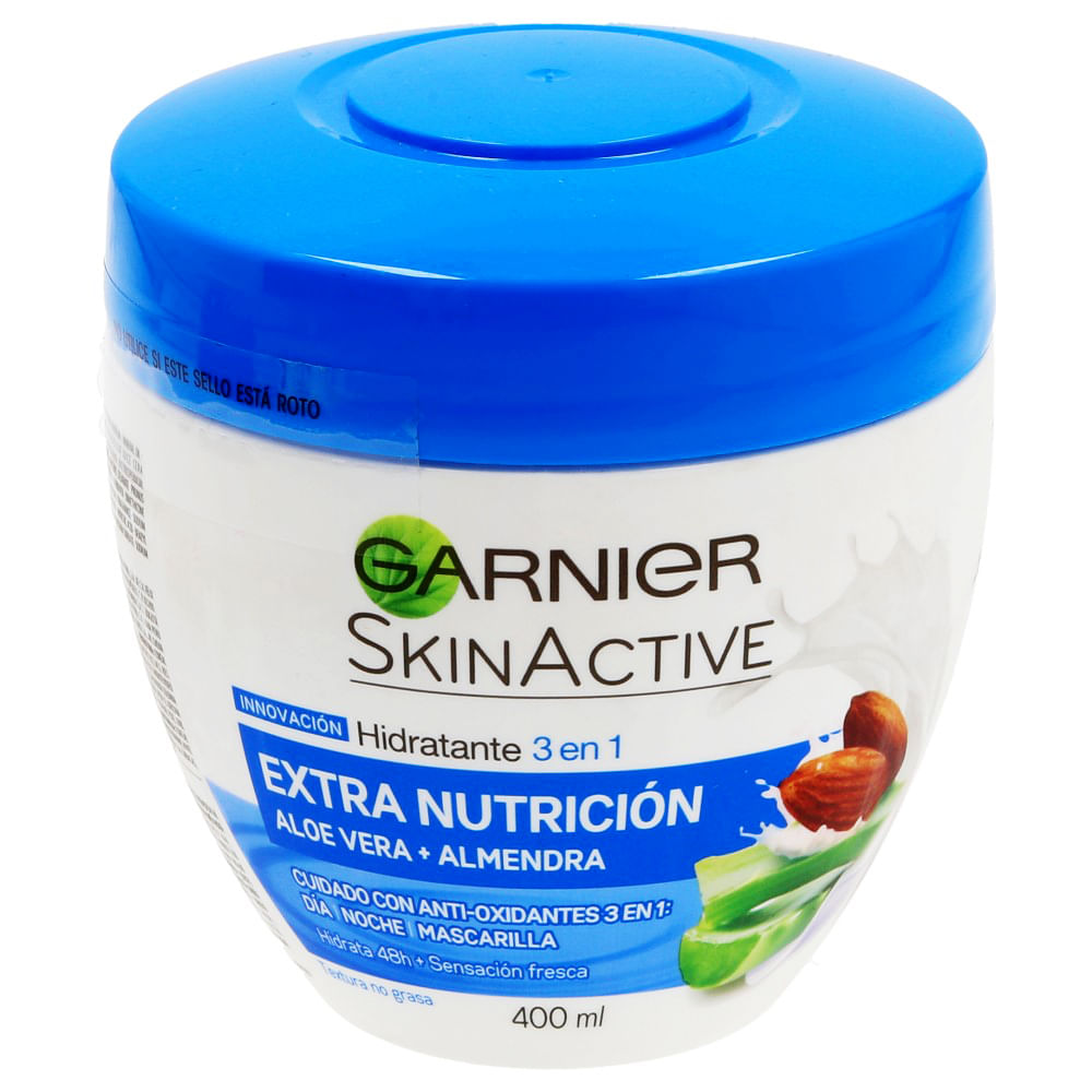 Crema skinactive face hidratante basic 400 ml Garnier - lagranbodega crema facial hidratante garnier