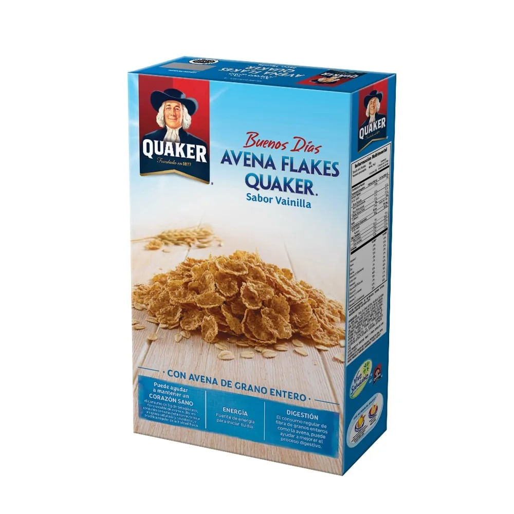 Cereal Quaker Avena Flakes 425 g lagranbodega
