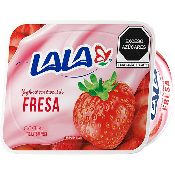 Yoghurt Lala batido fresa 120 g - lagranbodega