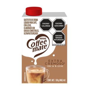 Sustituto de Crema Coffee Mate Líquido Sabor Vainilla 530g